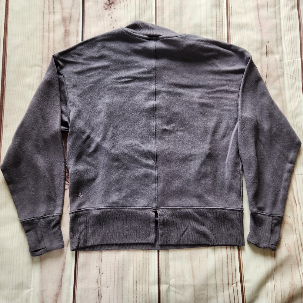 Athleta "Apollo Crewneck Sweatshirt" Purple Athletic Athleisure, Women's Size S - Picture 4 of 12